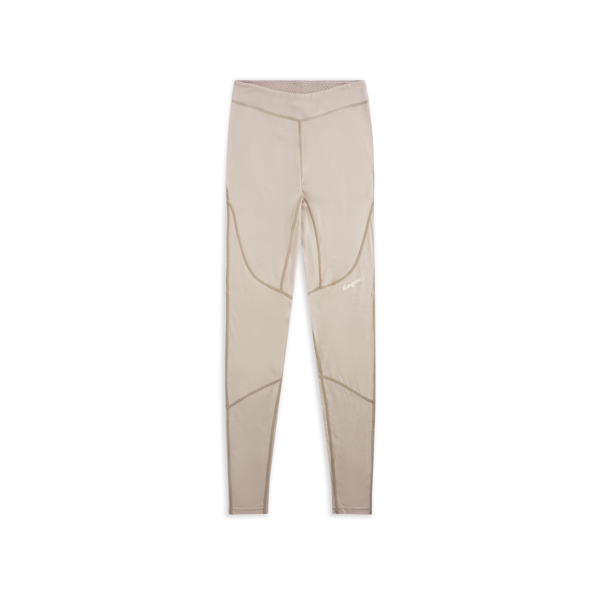 Bergans Inner:Pure Merino Ullstilongs Dame Sandstone