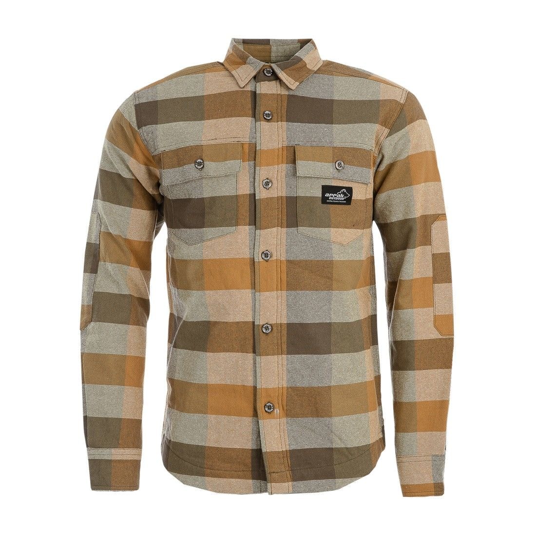 Arrak Outdoor Flannel insulated shirt M Forest L