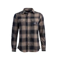 Arrak Outdoor Flannel insulated shirt W Brown/black