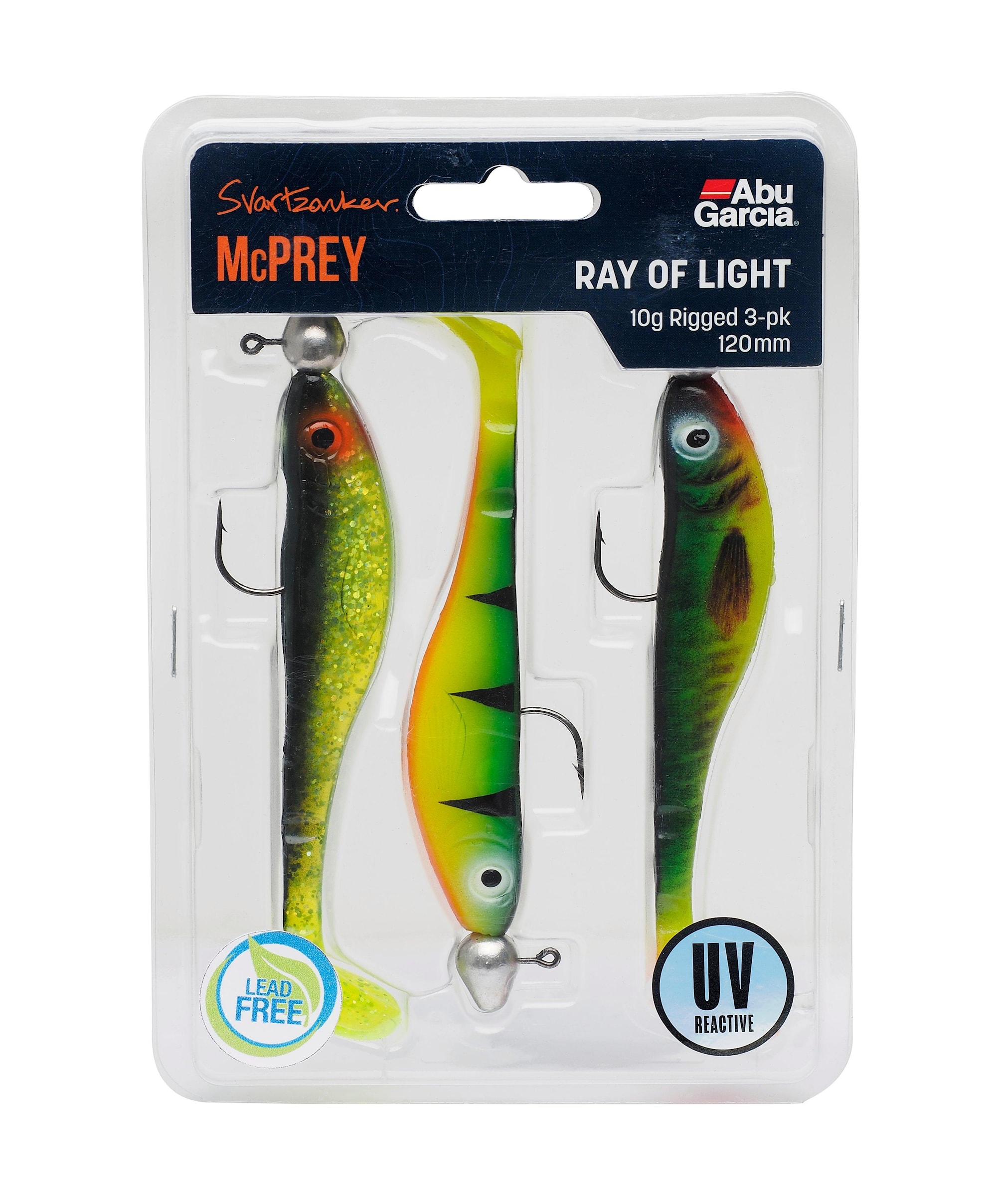 McPrey 10gr Rigged 3-Pack Ray of Light