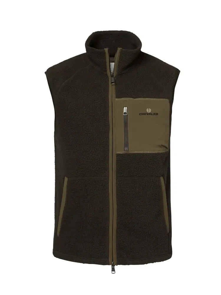 Chevalier Pax Light Pile Vest Men Brown