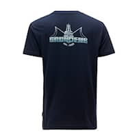 Grundéns Logo Boat SS T-Shirt Dark Navy