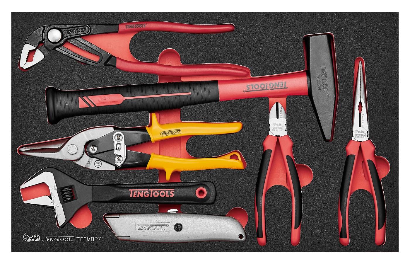 Teng Tools Verktygssats TEFMBP7E 7 delar