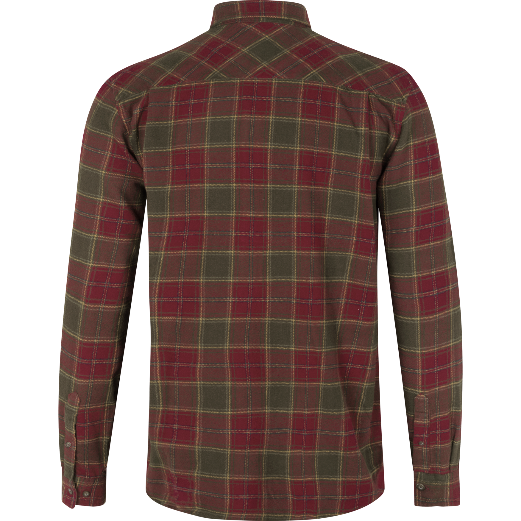Seeland Glen Flanellskjorta Red forest check 7.jpg