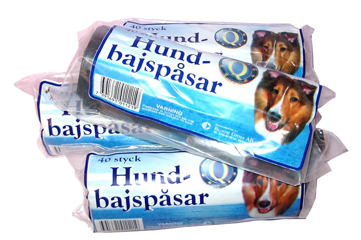 Koirankakkapussit 40 kpl