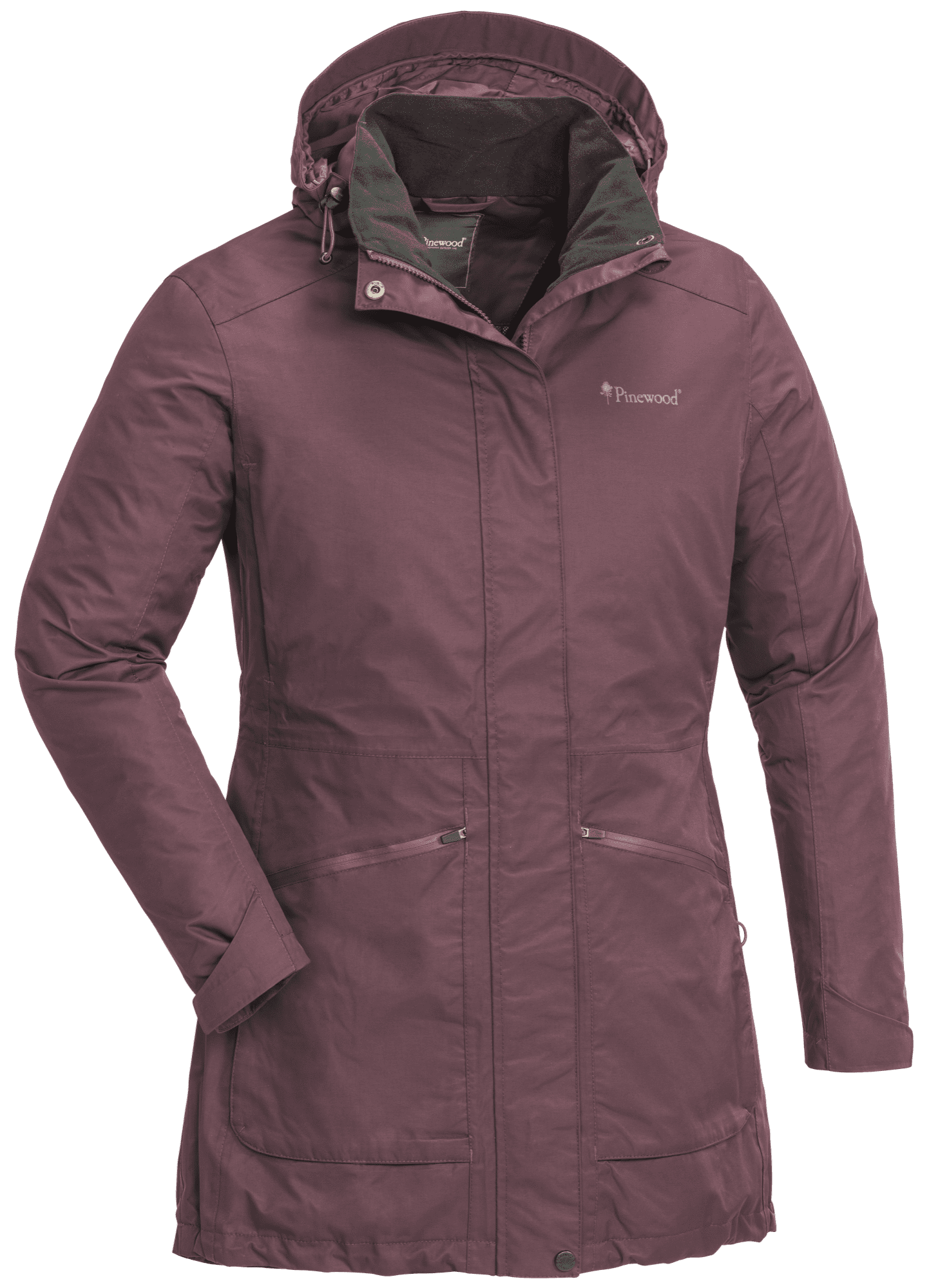 Pinewood Wilda Parkas Dam Plum
