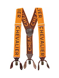 Chevalier Logo Suspenders High Vis Orange One Size