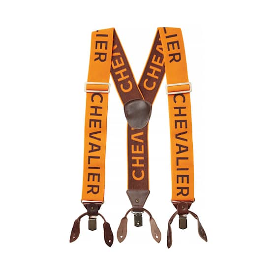 Chevalier Chevalier Logo Suspenders High Vis Orange One Size