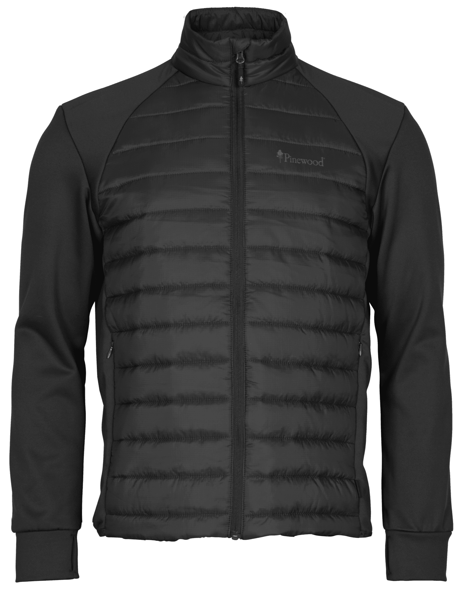 Pinewood Finnveden Hybrid Power Fleecejacka Herr Black