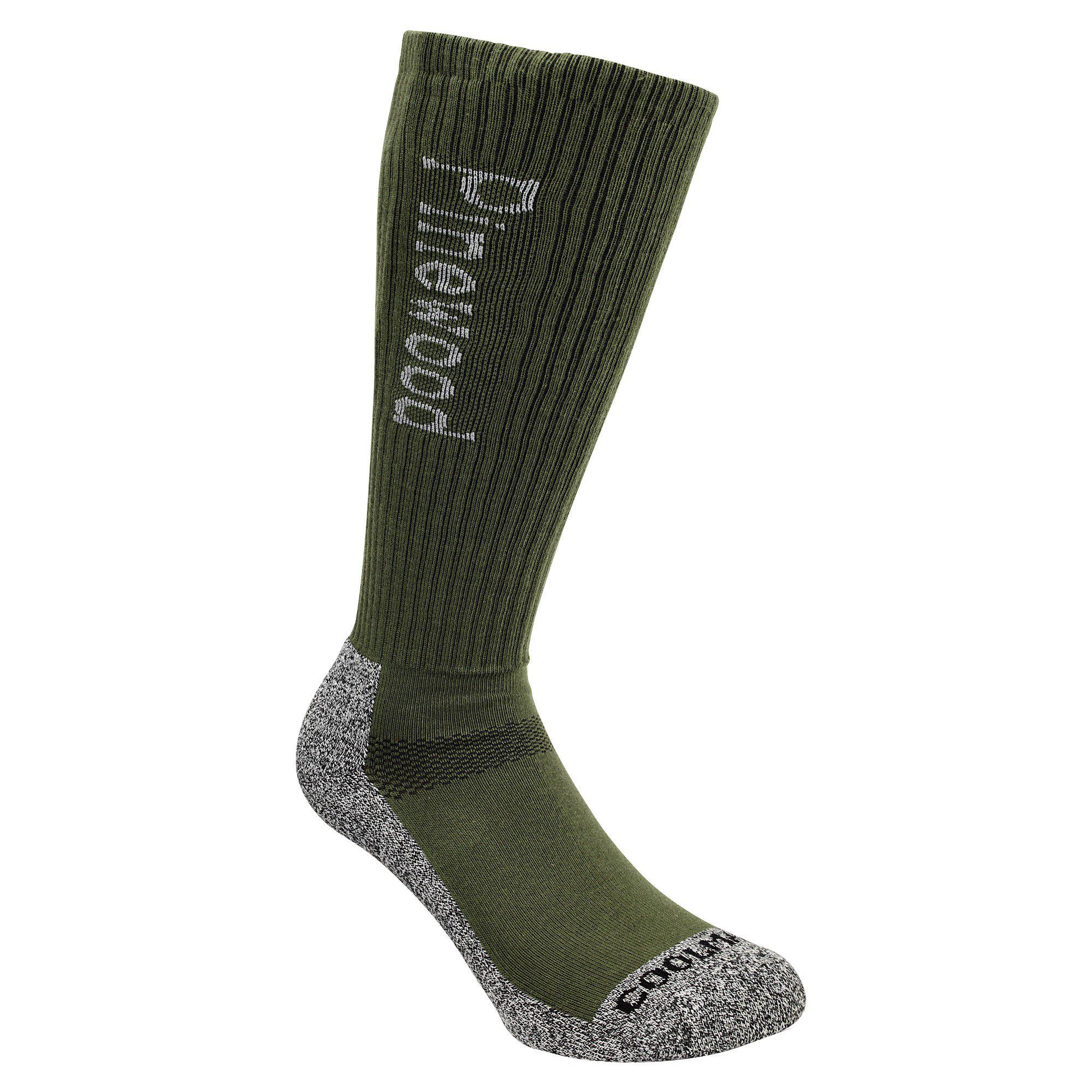 Pinewood Coolmax Strumpor High 2-Pack Green 40/42