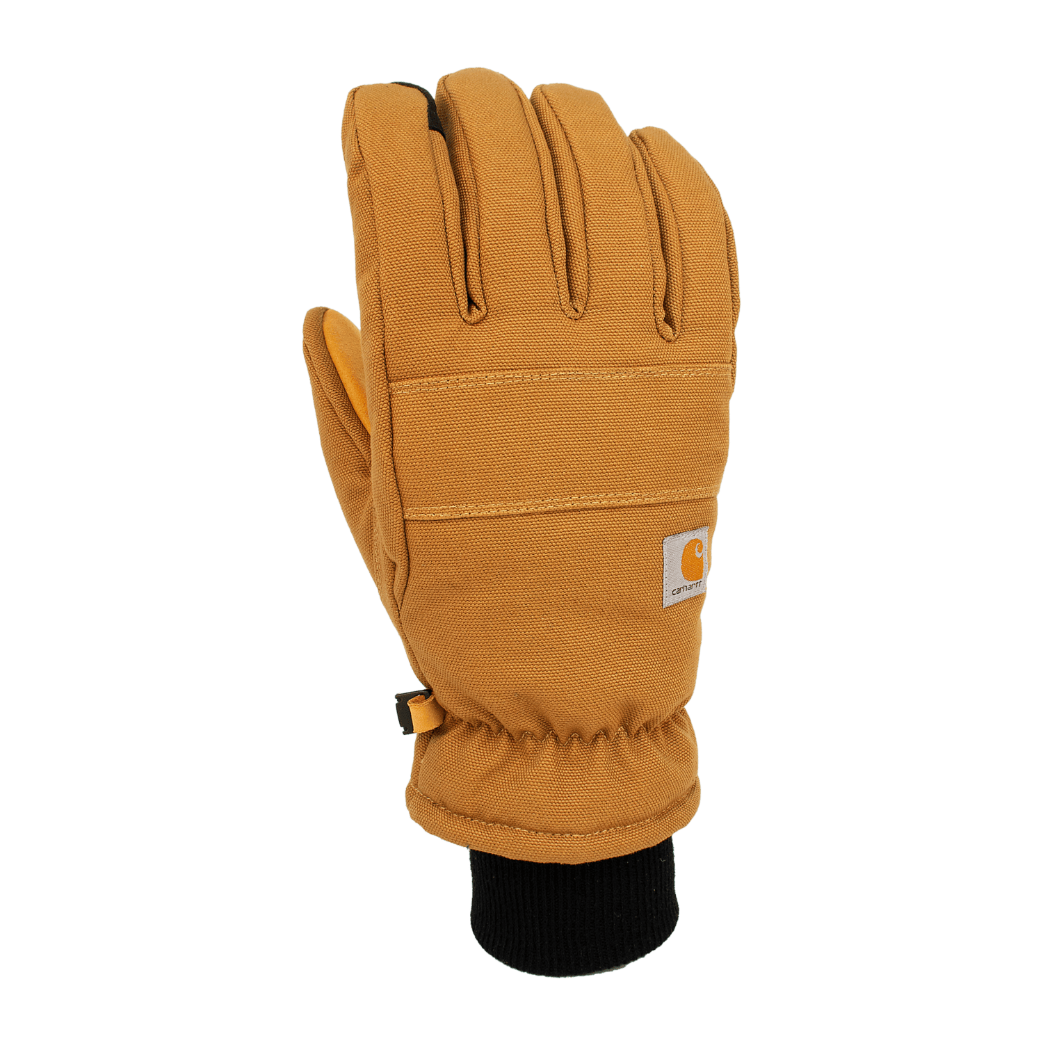 Carhartt Insulated Duck Touch-Sensitive Knit Cuff Glove Men Carhartt Brown