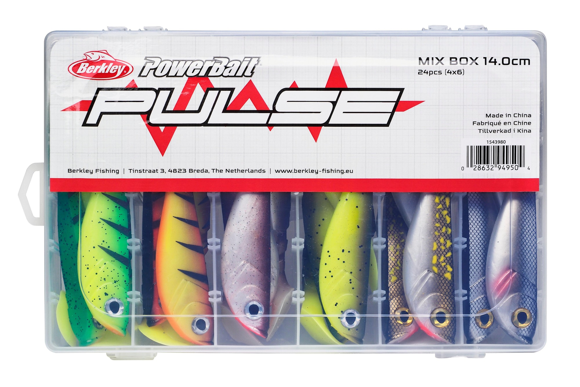 Pulse Shad MixBox 14cm 24pcs