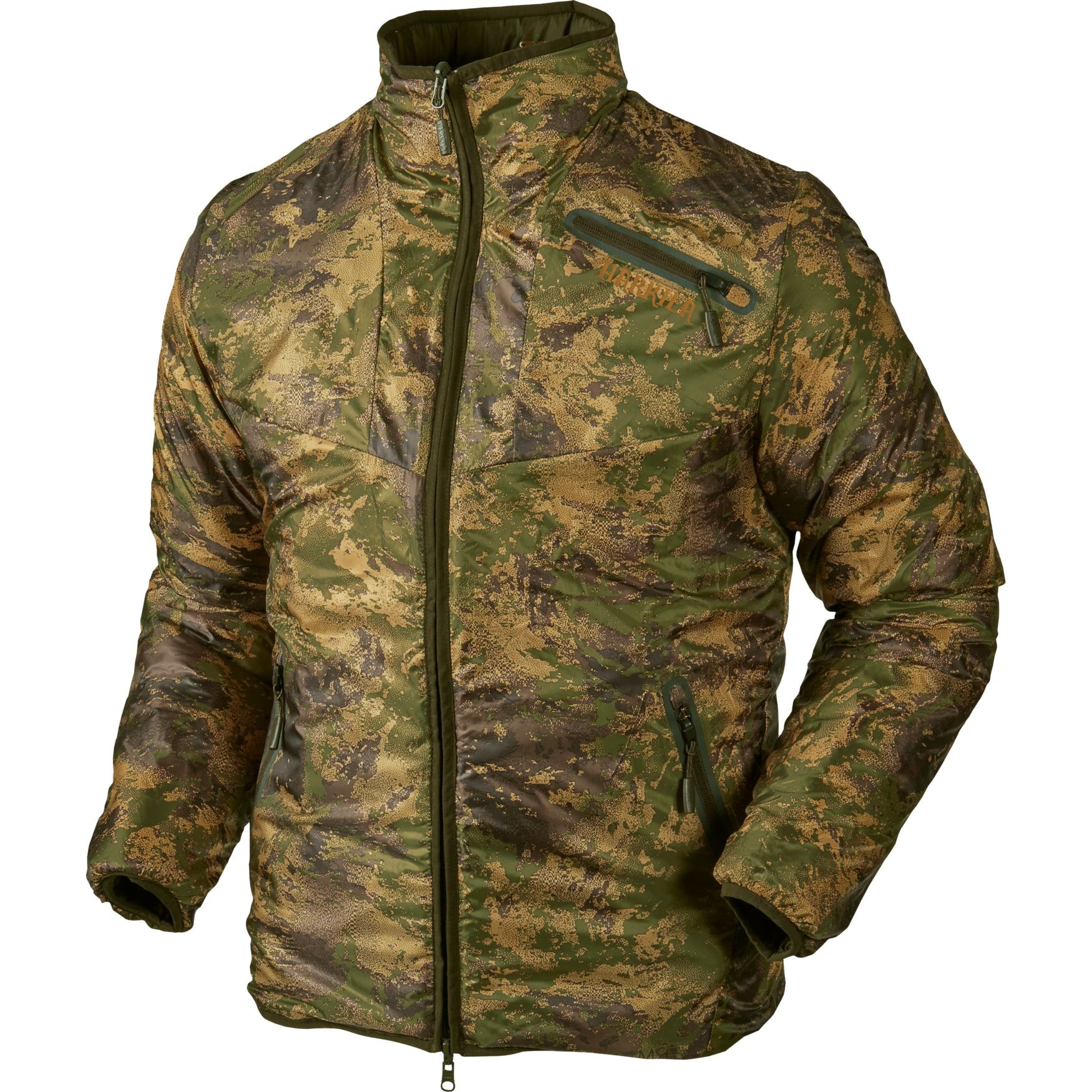 Härkila Lynx Insulated Reversible jakke Willow green/AXIS MSP®Forest