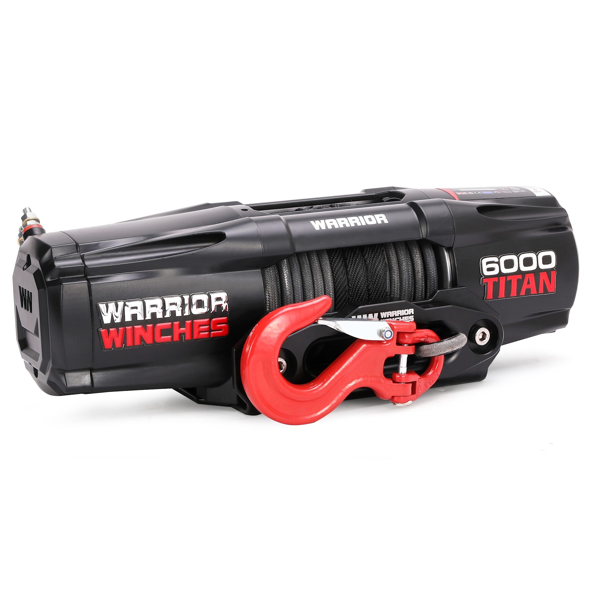 Warrior Winches Vinsch Titan 6000 Elektrisk vinsch - Armortek Extreme (Slim) 12V