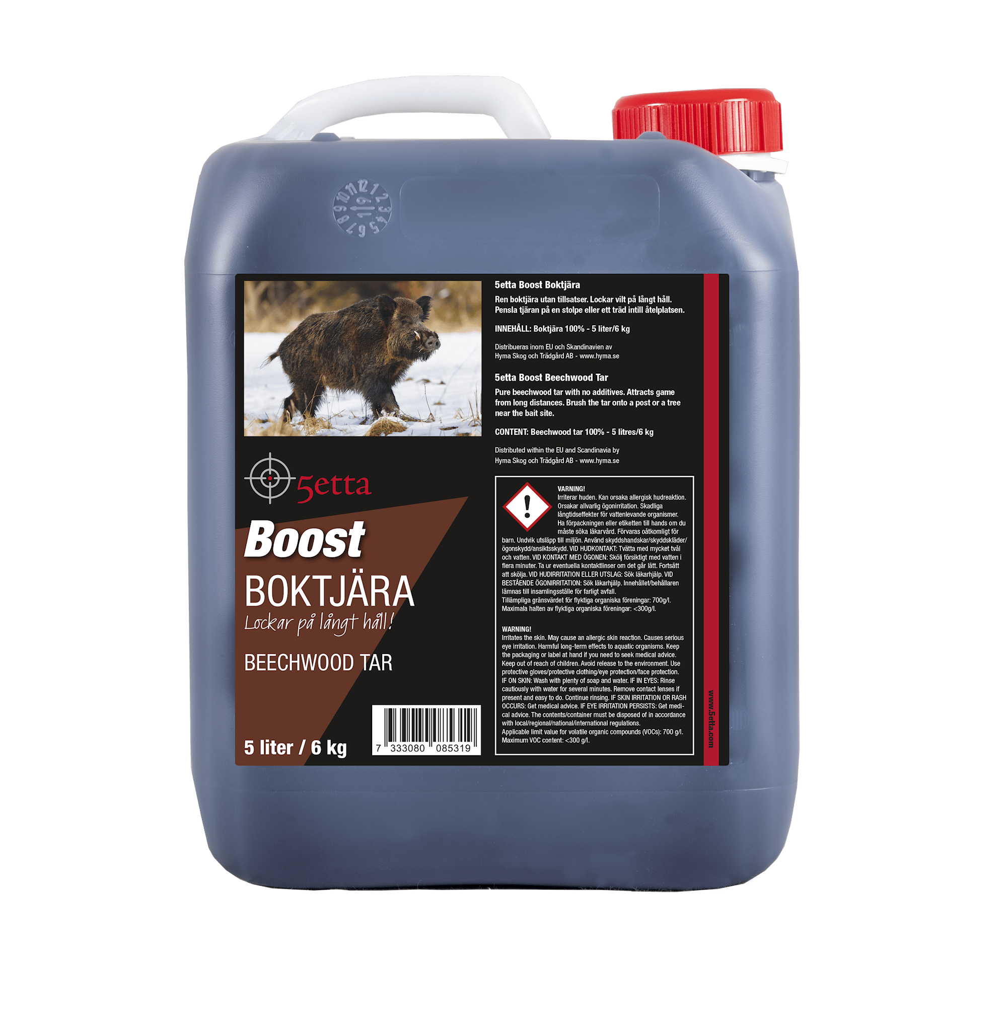 5etta Boost Bøketjære 5 liter / 6 kg