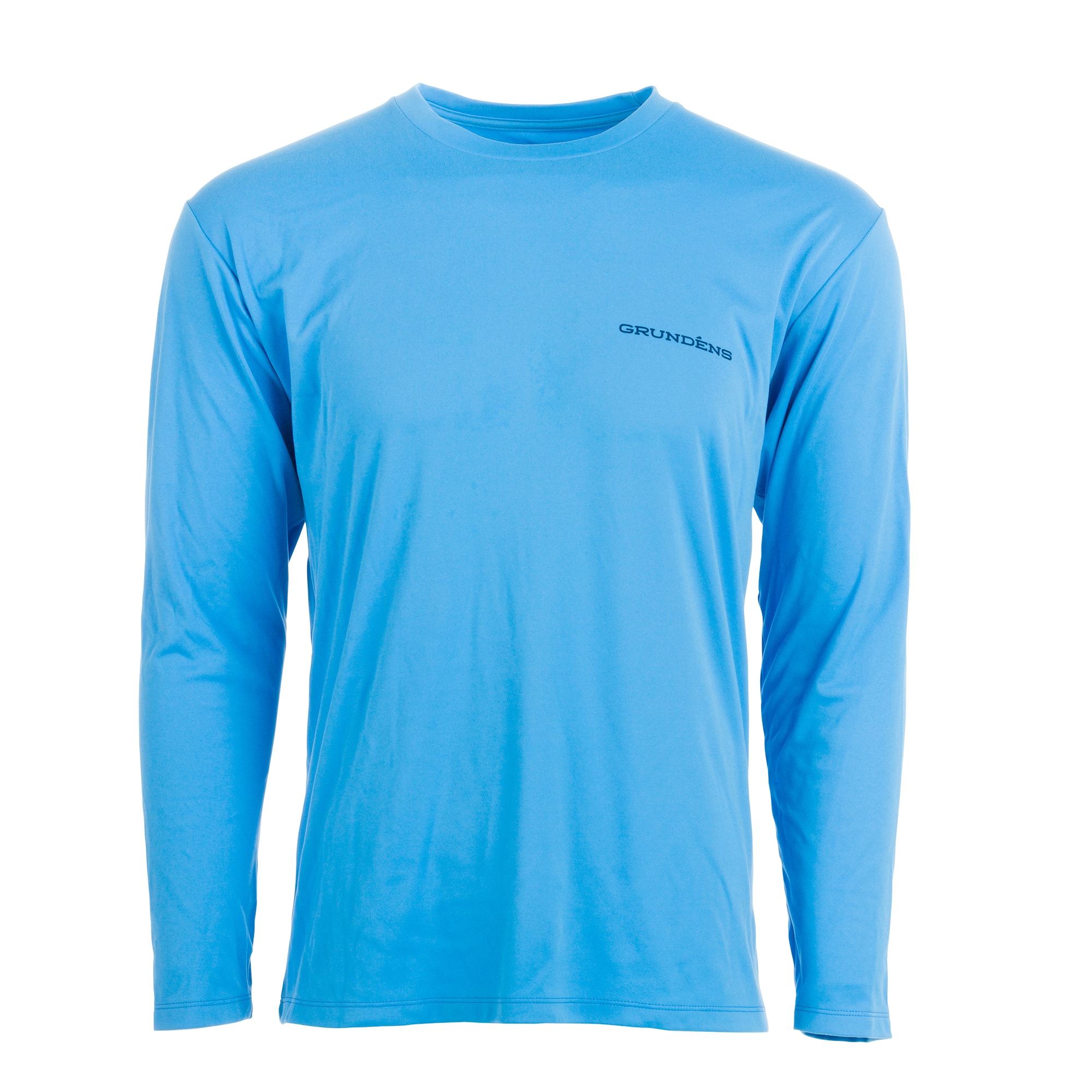 Grundéns Tech Tee LS G Hook Print Coastal Blue