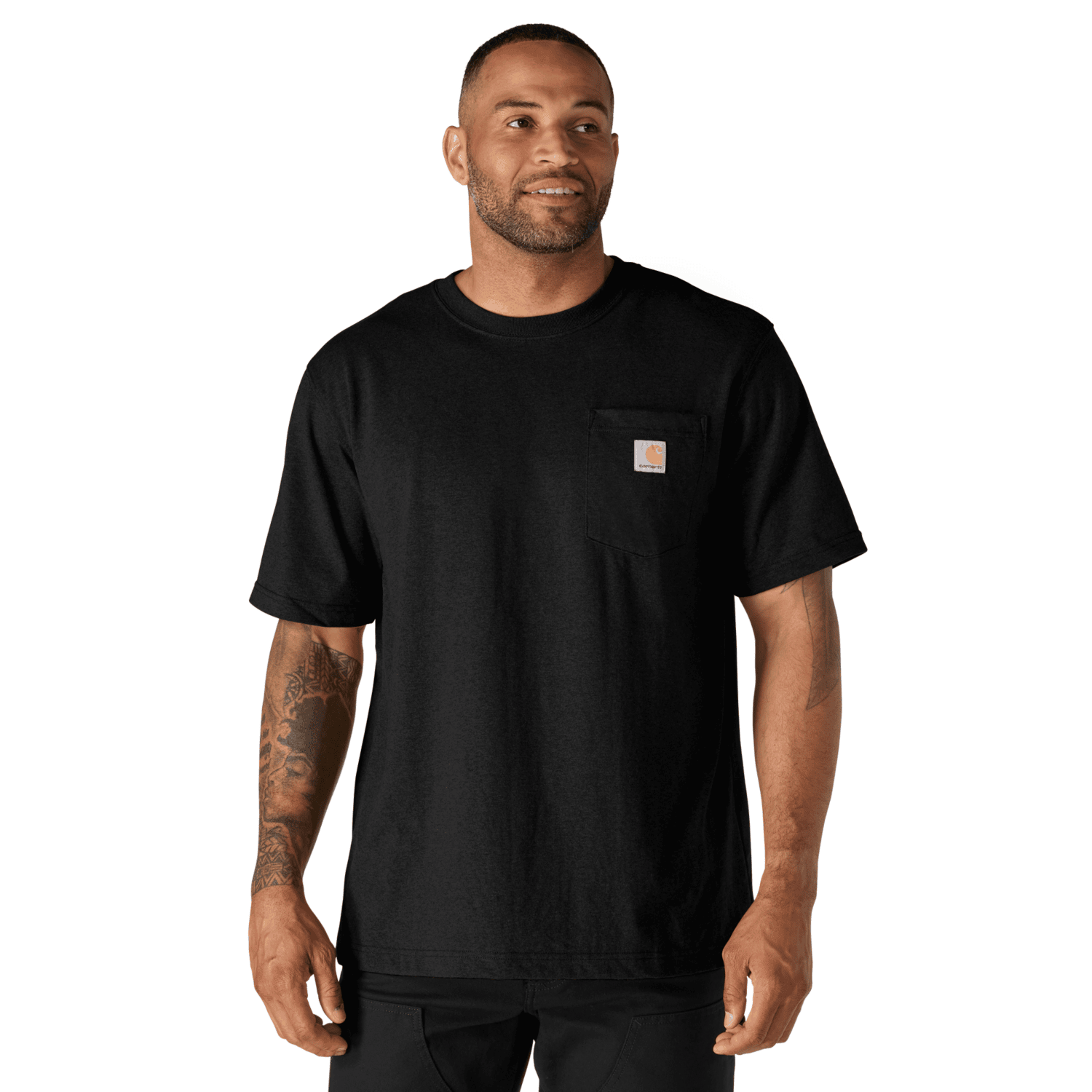 Carhartt Dearborn Relaxed Pocket T-Shirt Herr Black