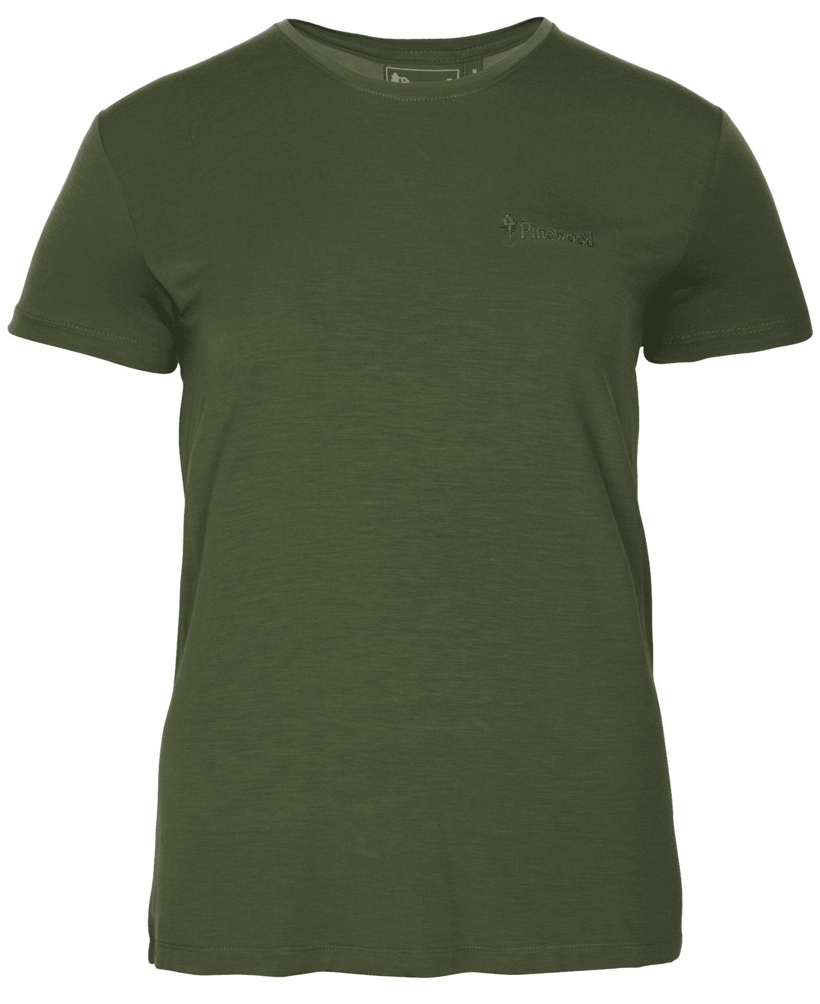 Pinewood Active Fast-Dry T-Shirt Dam Pine Green S