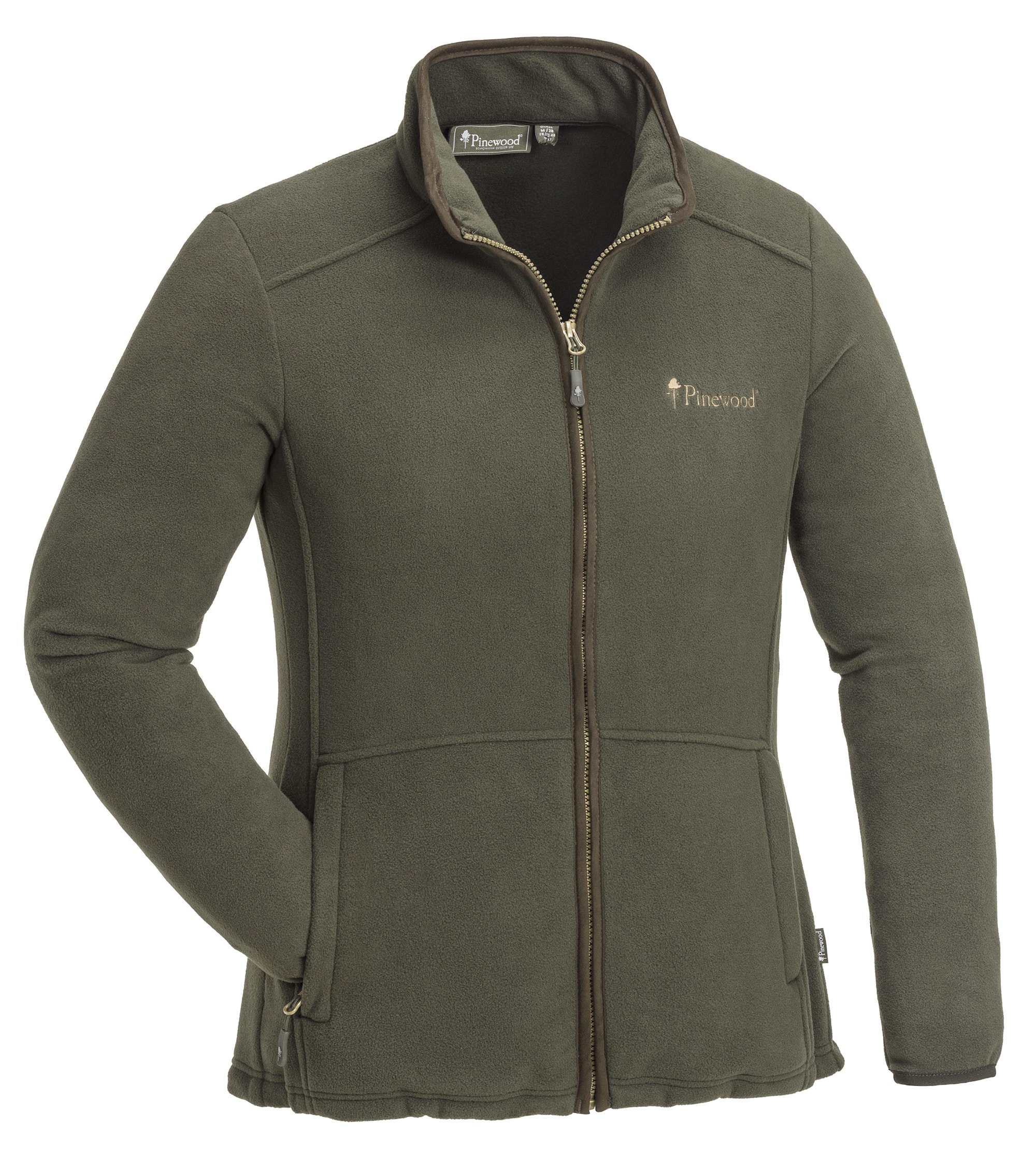 Pinewood Nydala Fleecejacka Dam Hunting Brown/Suede Brown S
