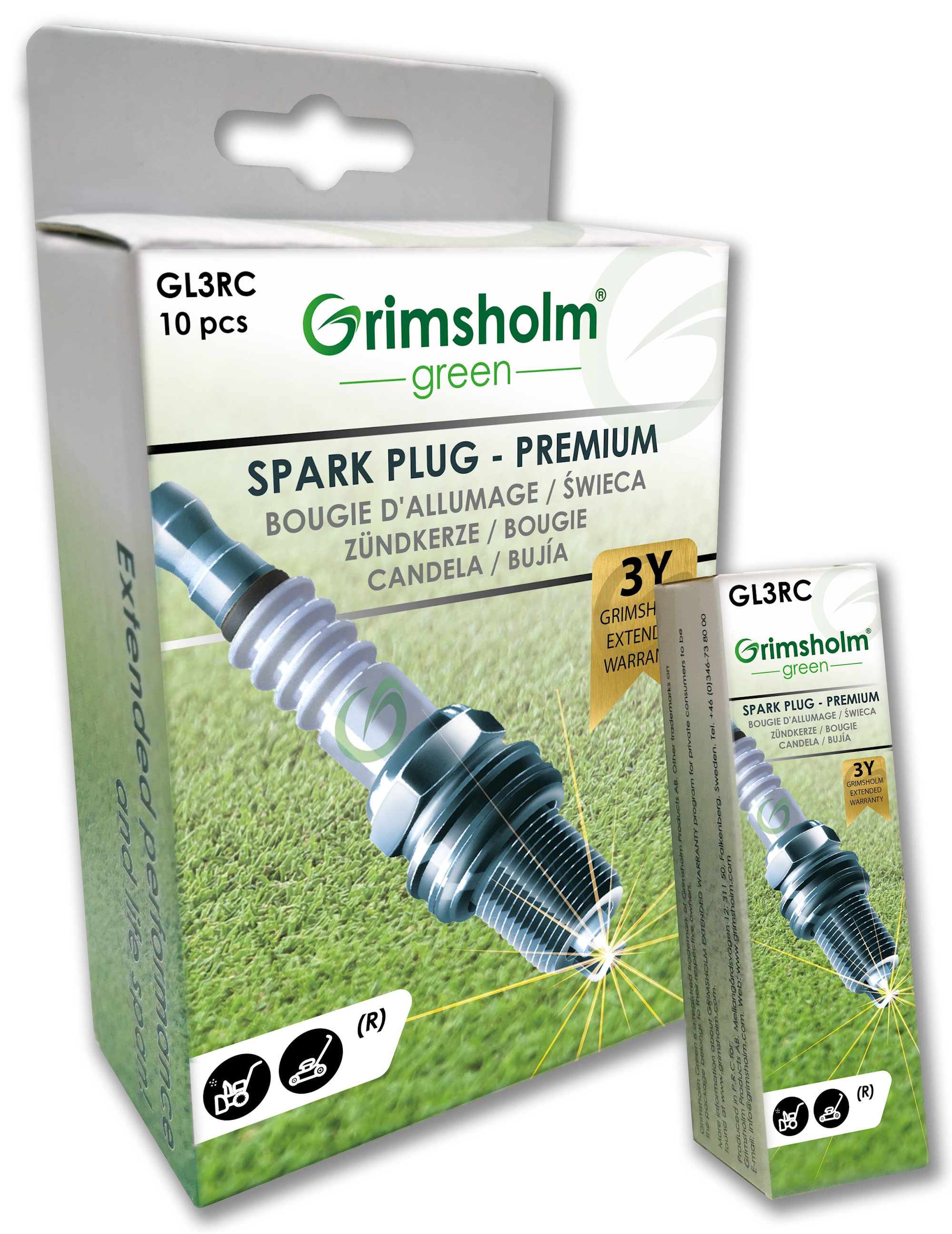 Grimsholm Tändstift GL3RC