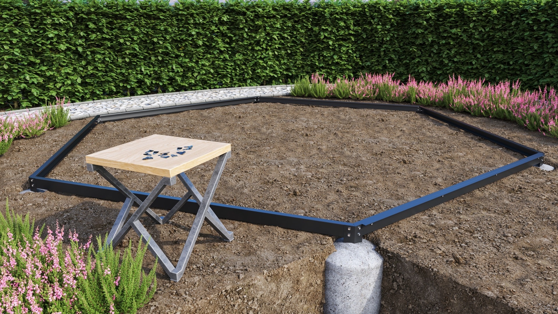 Vitavia Stålsockel 9000