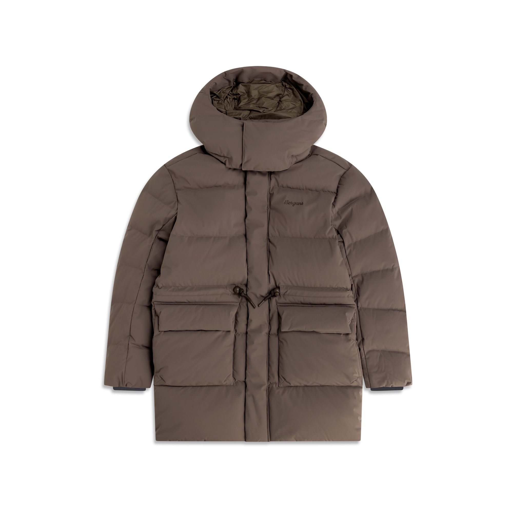 Bergans Dyna Down Hood Jakke Dame Hot Cocoa