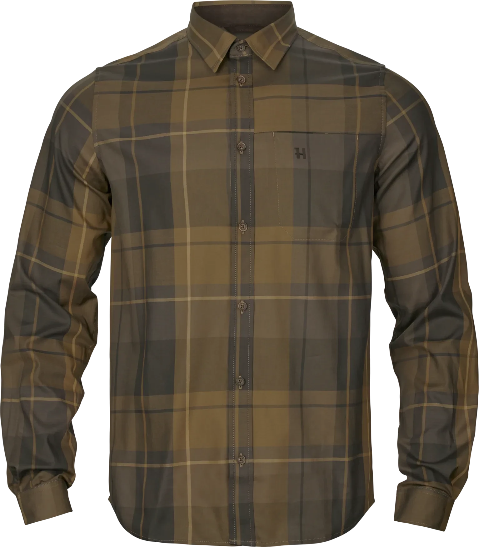 Härkila Hemd mit langen Ärm Herr Willow green check