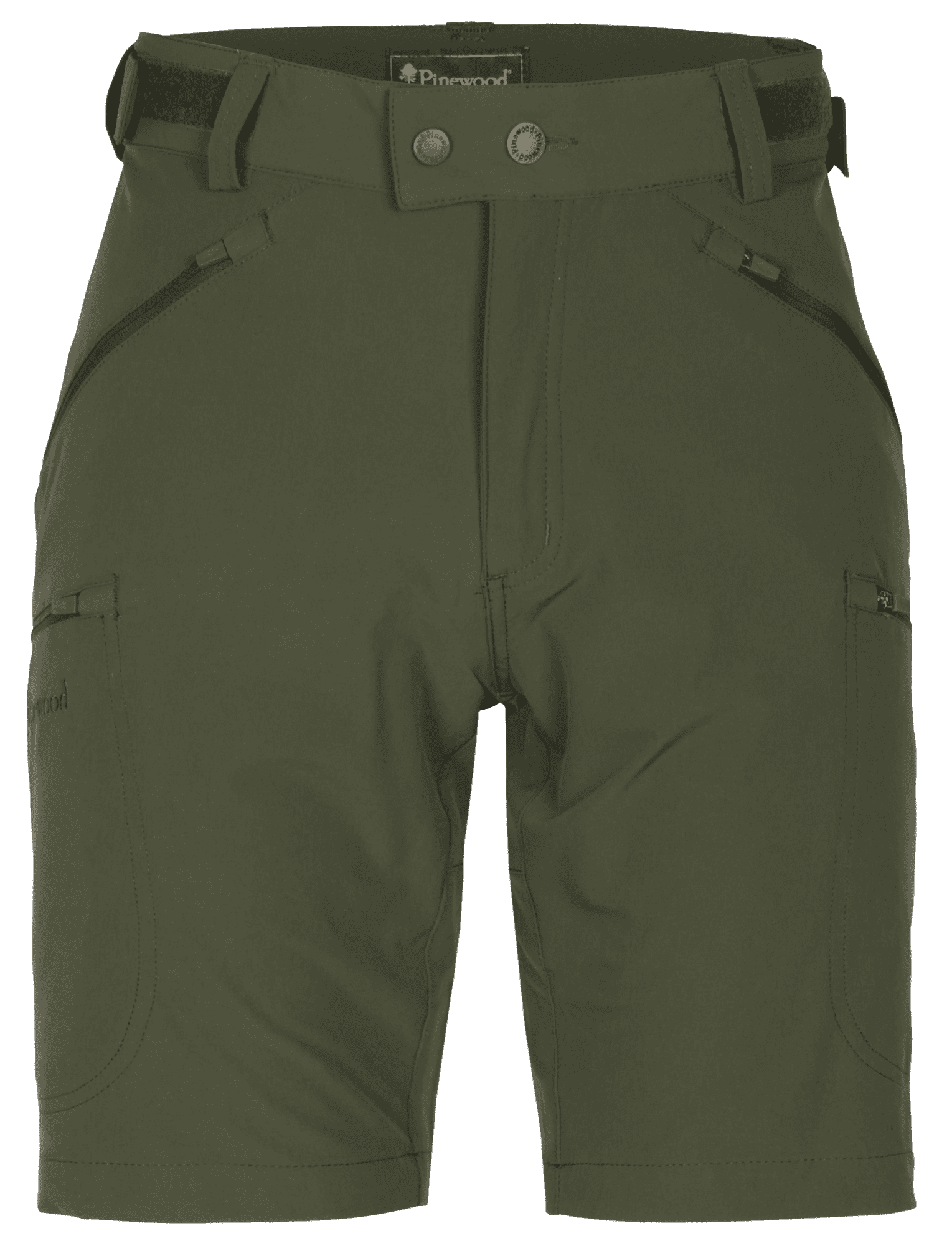 Pinewood Abisko Light Stretch Shorts Herr Moss Green