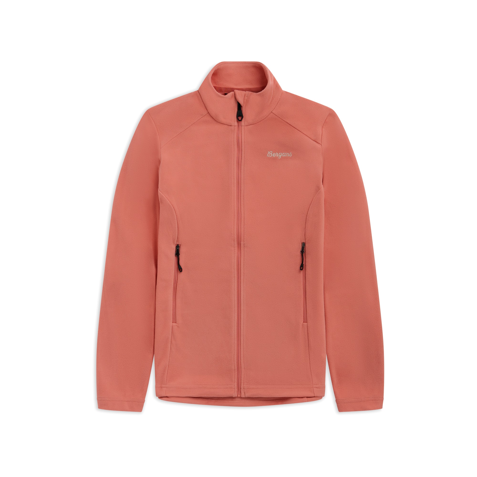 Bergans Finnsnes Fleecejakke Dame Light Weathered Red