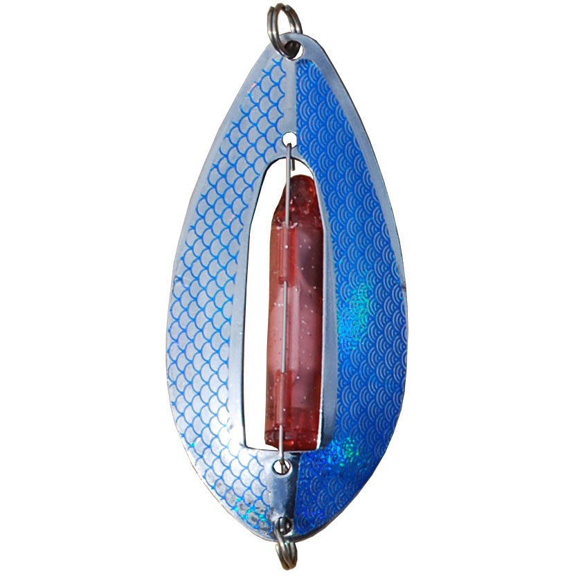 Wiggler Muskus Silver 98 mm MSMB Blänke