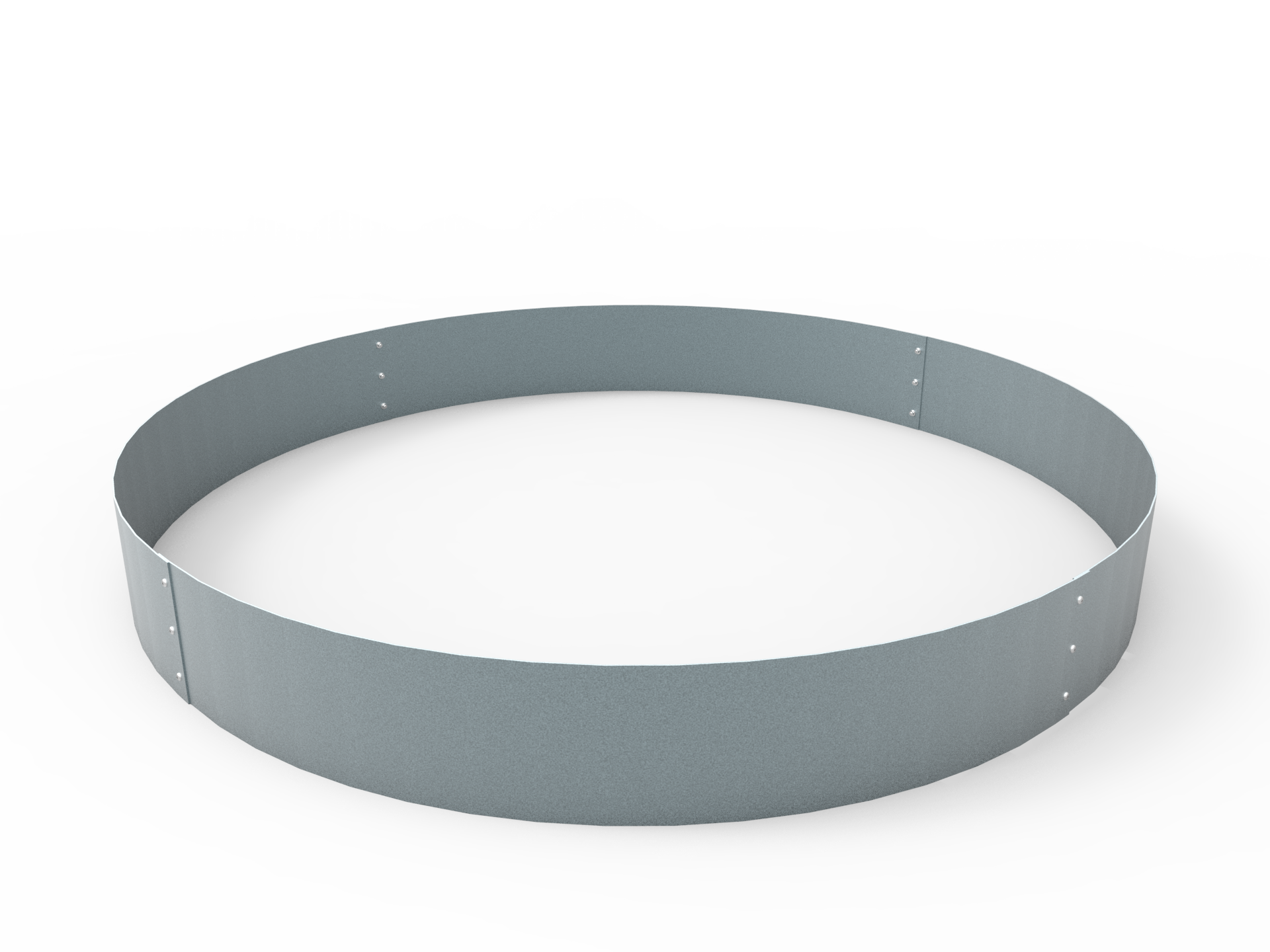 Flexigarden Planteringskant Aluzink 180 mm Cirkel