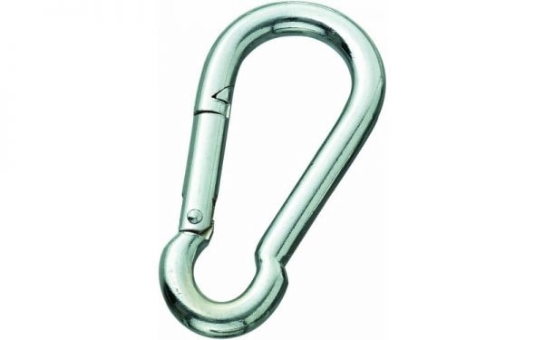 Foga Karbiinihaka galvanoitu Sb - 3-pack 50x5mm