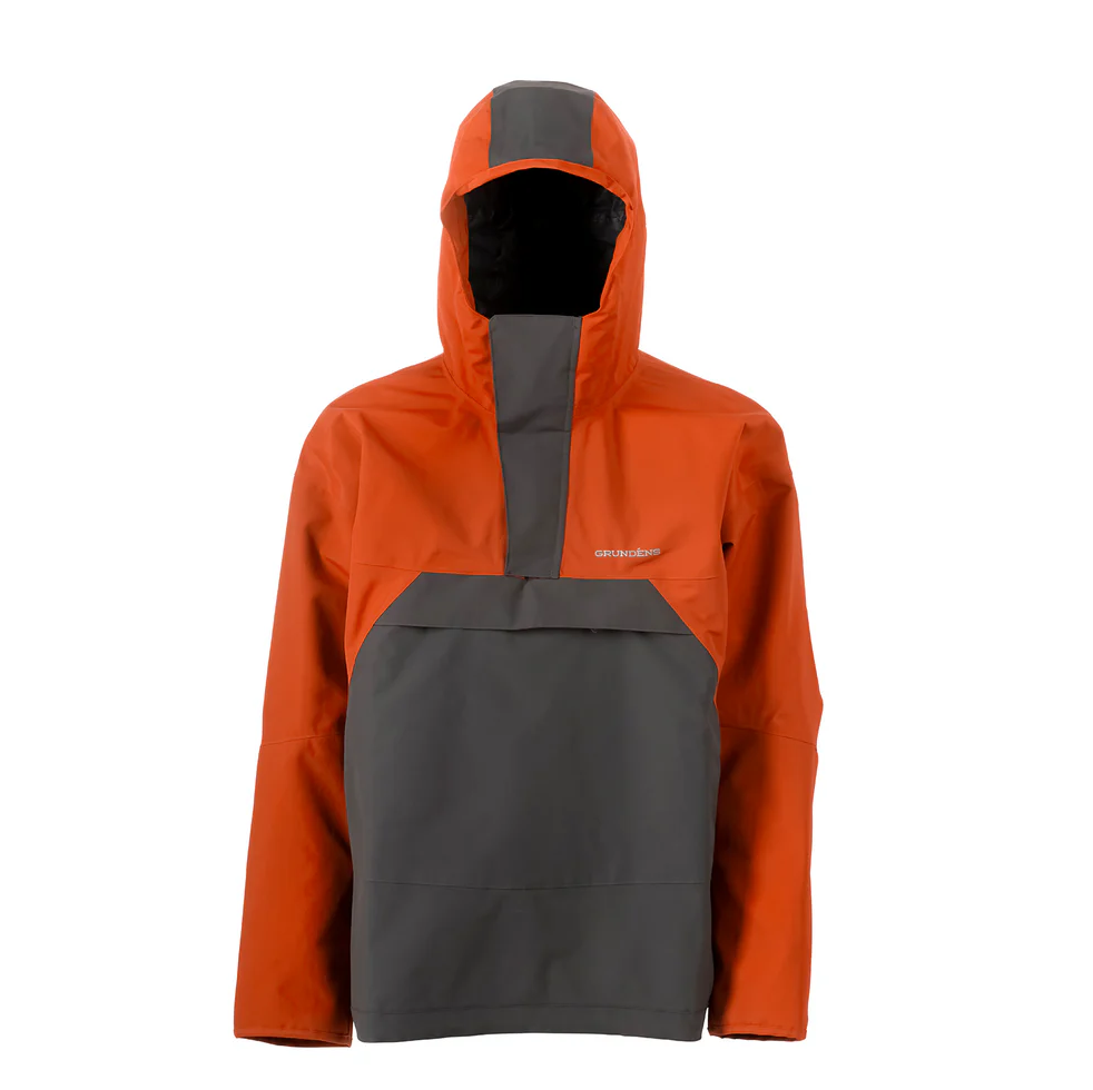 Grundén's Full Share Anorak Red / Orange