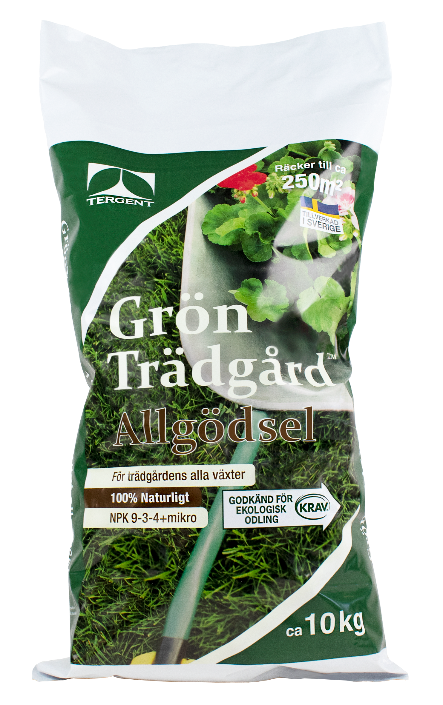 Gödsel Grönträdgård Eco Tergent 10kg