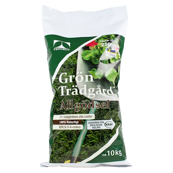 Tergent Grön Trädgård Yleislannoite 10kg