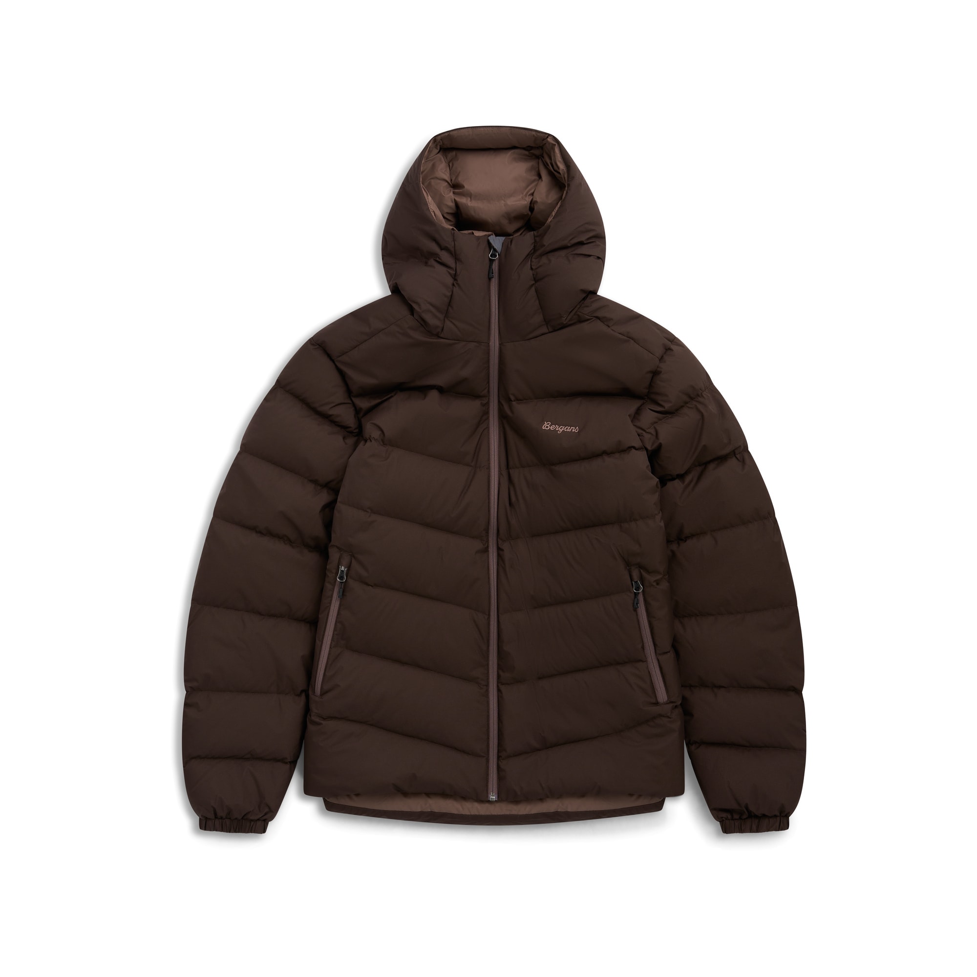 Bergans Garmo Down Hood Jakke Herre Dark Chocolate