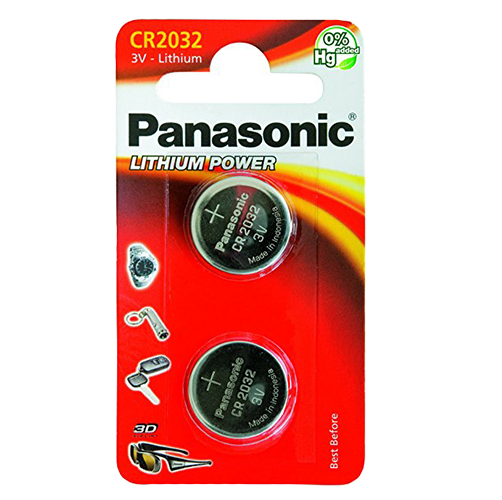 REA/Black Friday Panasonic CR2032 2-pack