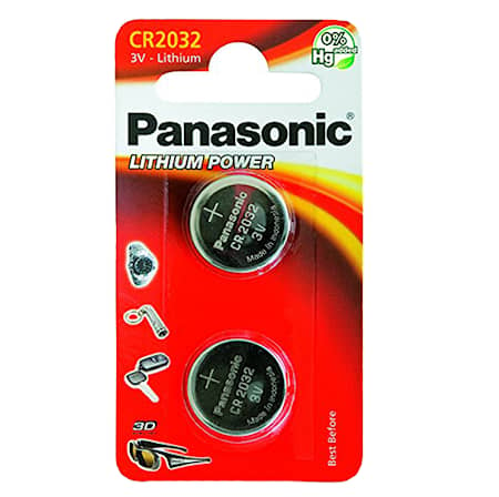Panasonic CR2032 2-pakkaus