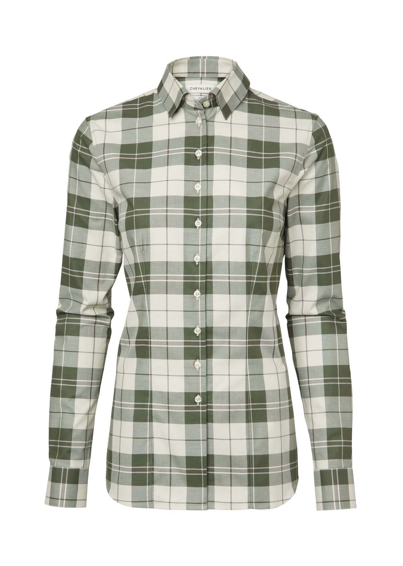 Chevalier Madeley Contemporary Fit Shirt Dam Chevalier Check Light