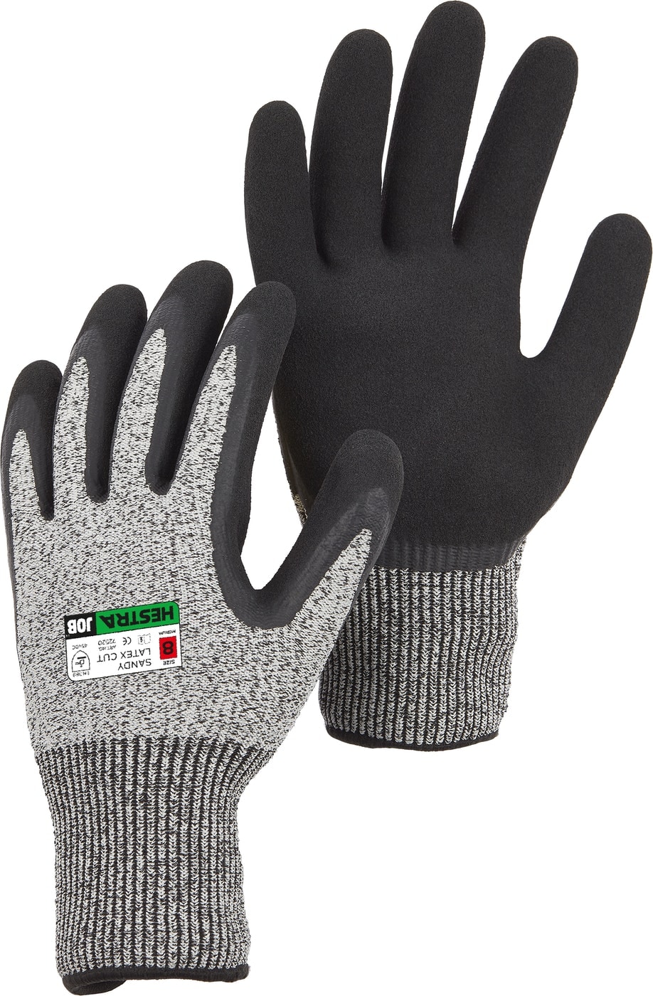 HestraJob Sandy Latex Cut Arbeits-Handschuh