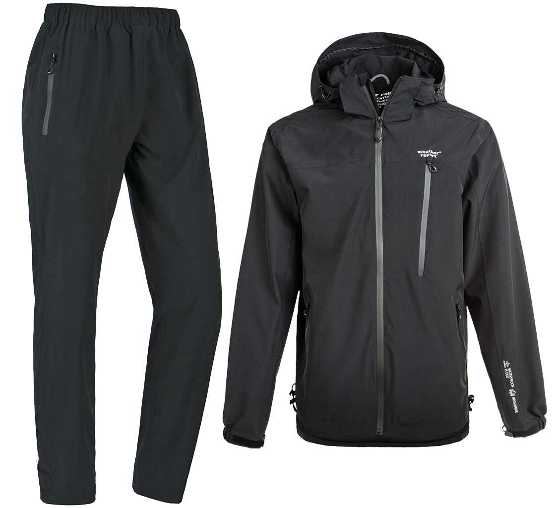 Weather Report Delton Regnställ W-Pro Svart Herr