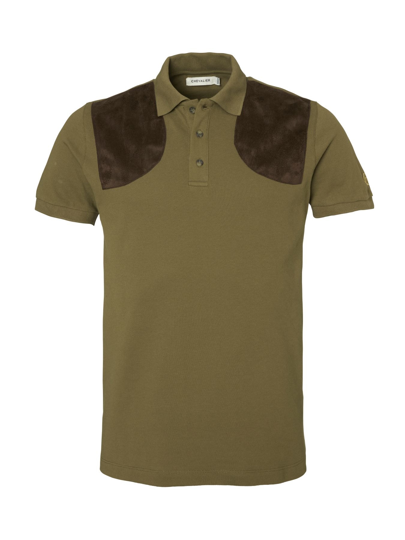 Chevalier Eyam Shooting Polo Shirt Men Forest Green L