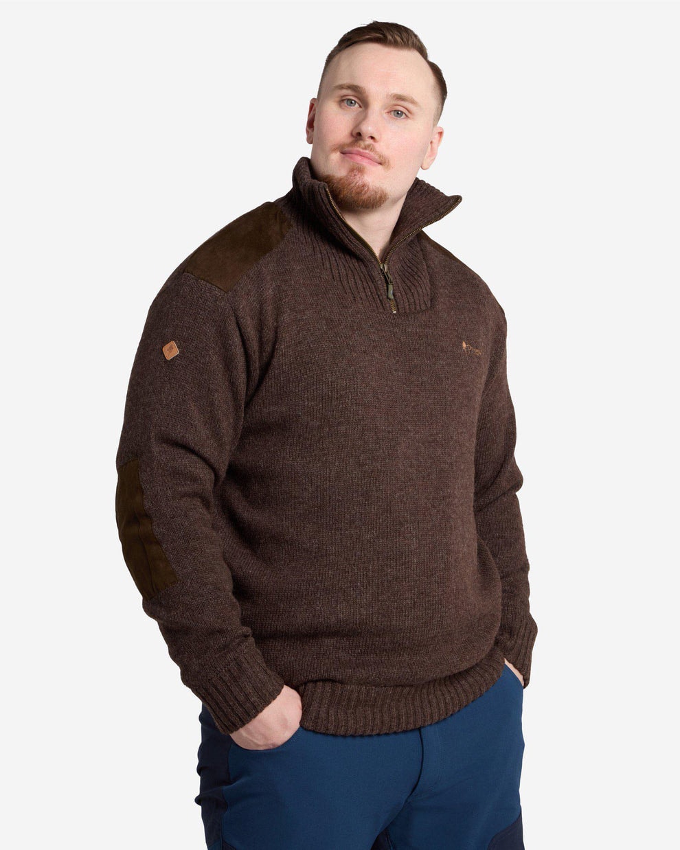 Pinewood Hurricane Tröja Brun Herr