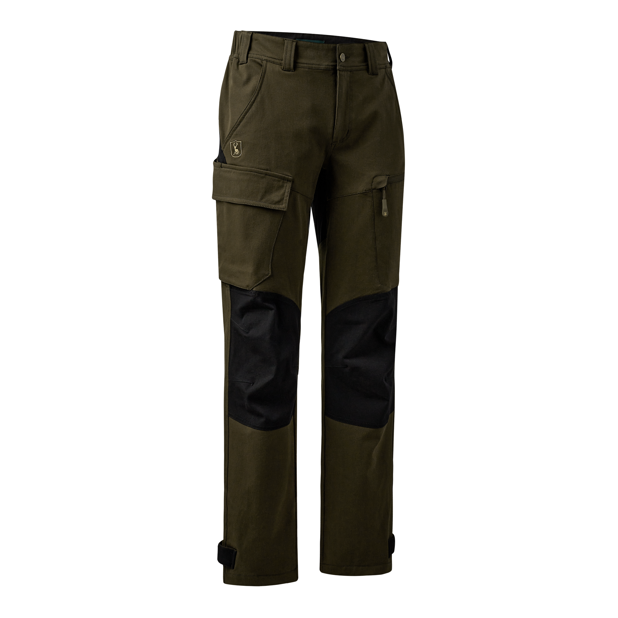 Deerhunter Sarek Bukser med full stretch Herre Fallen Leaf/Black 60