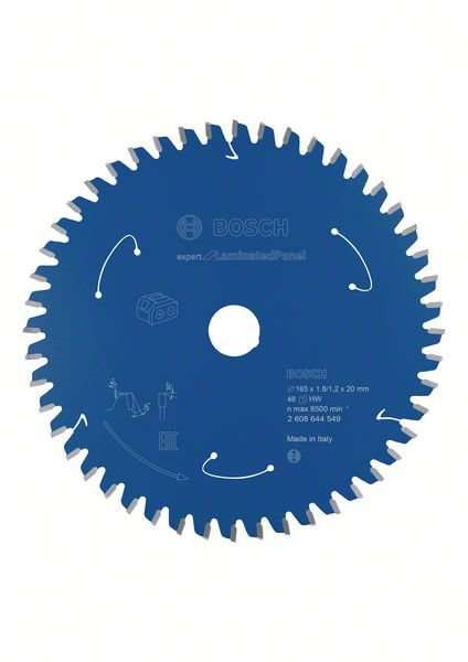 Bosch Sågklinga Expert for Laminated Panel 165x20mm 48T