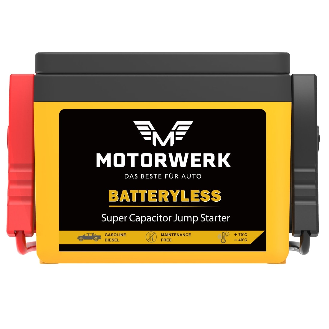 Motorwerk Batterilös startbooster 12V