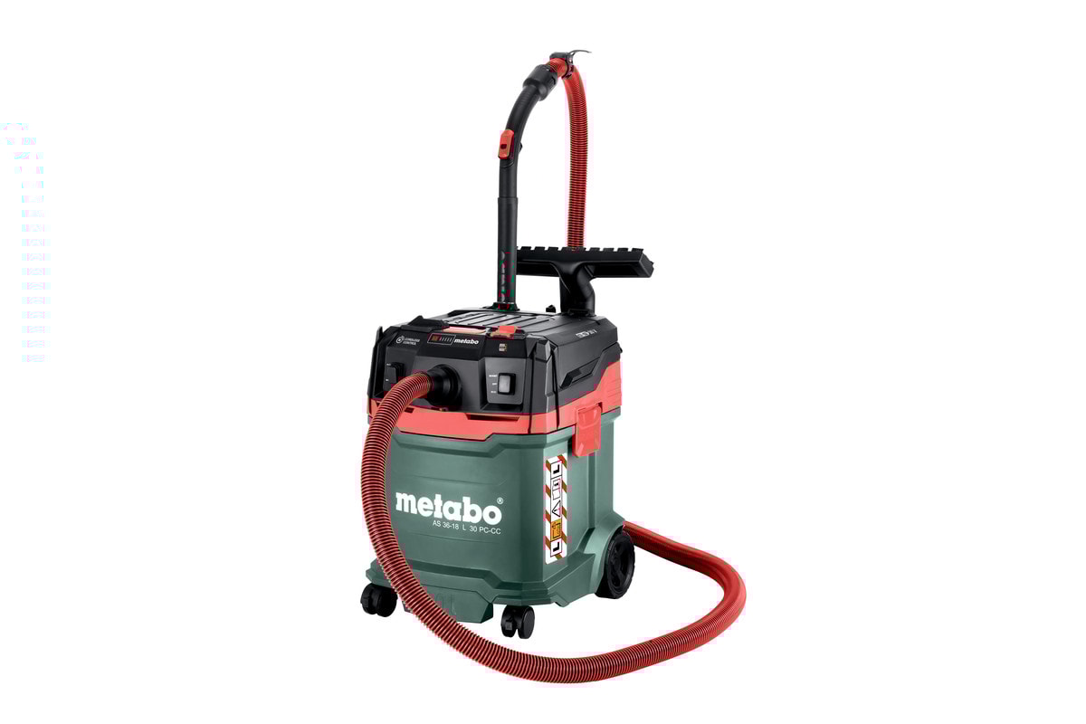 Metabo Grovdammsugare AS 36-18 L 30 PC-CC utan batteri & laddare