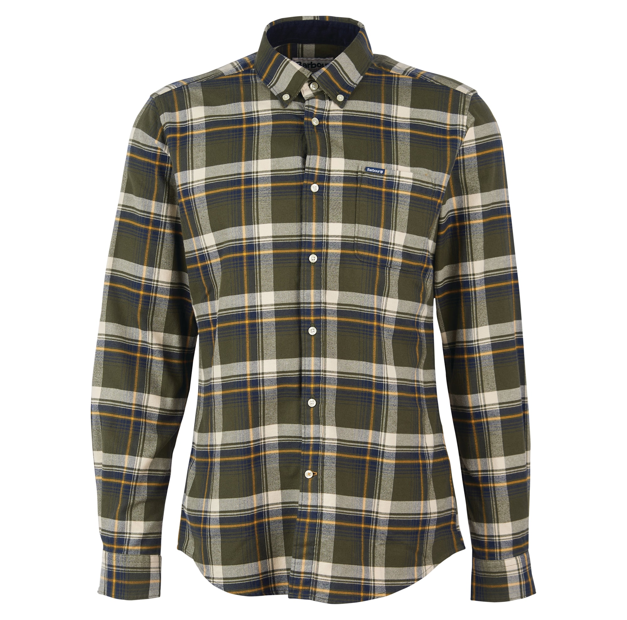 Barbour Shieldton Tailored Shirt, Olive