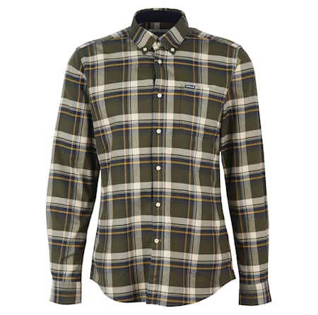 Barbour Shieldton Tailored Shirt, Olive