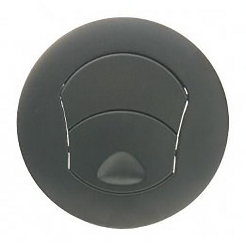 Luftventil Svart 50mm